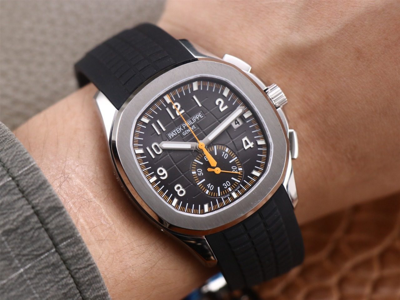 ĐỒNG HỒ PATEK PHILIPPE AQUANAUT 5968A REPLICA 11 DÂY CAO SU ZF FACTORY 42 (9) ĐỒNG HỒ PATEK PHILIPPE AQUANAUT 5968A REPLICA 11 DÂY CAO SU ZF FACTORY 42 (9)