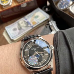 ĐỒNG HỒ PATEK PHILIPPE CALATRAVA 5205G REPLICA 1:1 NAM DÂY DA GR FACTORY 40MM 3 ĐỒNG HỒ PATEK PHILIPPE CALATRAVA 5205G REPLICA 11 NAM DÂY DA GR FACTORY 40MM (6)