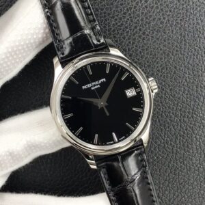 ĐỒNG HỒ PATEK PHILIPPE CALATRAVA 5227J REPLICA 1:1 BLACK DIAL 3K FACTORY 39MM 1 ĐỒNG HỒ PATEK PHILIPPE CALATRAVA 5227J REPLICA 11 BLACK DIAL 3K FACTORY 39MM (2)