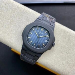 PATEK PHILIPPE NAUTILUS 5711 BEST REPLICA WATCHES CARBON CASE BLUE DIAL PPF FACTORY 40MM 3 ĐỒNG HỒ PATEK PHILIPPE NAUTILUS 5711 REPLICA 11 CARBON PPF FACTORY 40MM (4)