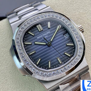 PATEK PHILIPPE NAUTILUS 5723 BEST COPIES WATCHES PPF FACTORY GREY DIAL 40MM 8 ĐỒNG HỒ PATEK PHILIPPE NAUTILUS 5711 REPLICA 11 MẶT XANH XÁM PPF FACTORY 40MM (3)