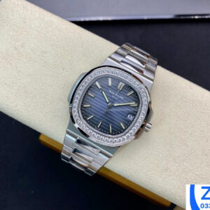 PATEK PHILIPPE NAUTILUS 5723 BEST COPIES WATCHES PPF FACTORY GREY DIAL 40MM 3 ĐỒNG HỒ PATEK PHILIPPE NAUTILUS 5711 REPLICA 11 MẶT XANH XÁM PPF FACTORY 40MM (5)