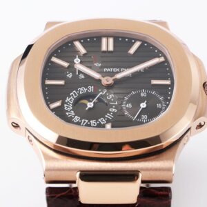 PATEK PHILIPPE NAUTILUS 5712R LUXURY REPLICA WATCHES ROSE GOLD ZF FACTORY 40MM 6 ĐỒNG HỒ PATEK PHILIPPE NAUTILUS 5712R VÀNG HỒNG REPLICA 11 ZF FACTORY 40MM (8)