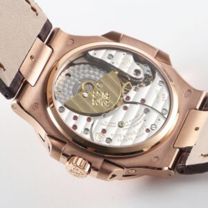 PATEK PHILIPPE NAUTILUS 5712R LUXURY REPLICA WATCHES ROSE GOLD ZF FACTORY 40MM 7 ĐỒNG HỒ PATEK PHILIPPE NAUTILUS 5712R VÀNG HỒNG REPLICA 11 ZF FACTORY 40MM (9)