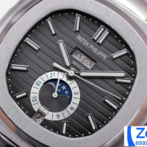 PATEK PHILIPPE NAUTILUS 5726 BLACK DIAL BEST COPIES WATCHES V9 FACTORY 40.5MM 2 ĐỒNG HỒ PATEK PHILIPPE NAUTILUS 5726 MẶT ĐEN REPLICA 11 V9 FACTORY 40 (5)