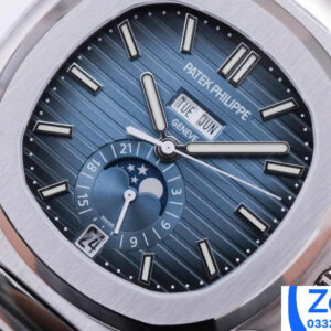 PATEK PHILIPPE NAUTILUS 5726 BEST REPLICA WATCHES BLUE DIAL V9 FACTORY 40.5MM 3 ĐỒNG HỒ PATEK PHILIPPE NAUTILUS 5726 REPLICA 11 CỌC SỐ DẠ QUANG V9 FACTORY 40 (3)