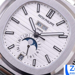 PATEK PHILIPPE NAUTILUS 5726 COPIES WATCHES WHITE DIAL V9 FACTORY 40.5MM 2 ĐỒNG HỒ PATEK PHILIPPE NAUTILUS 5726 REPLICA 11 SIÊU CAO CẤP V9 FACTORY 40 (6)