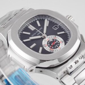 ĐỒNG HỒ PATEK PHILIPPE NAUTILUS 5980 REPLICA 1:1 BLACK DIAL DÂY THÉP 3K 40MM 1 ĐỒNG HỒ PATEK PHILIPPE NAUTILUS 5980 REPLICA 11 BLACK DIAL DÂY THÉP 3K 40MM (2)
