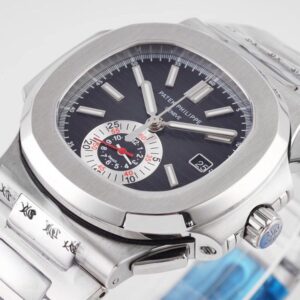 ĐỒNG HỒ PATEK PHILIPPE NAUTILUS 5980 REPLICA 1:1 BLACK DIAL DÂY THÉP 3K 40MM 2 ĐỒNG HỒ PATEK PHILIPPE NAUTILUS 5980 REPLICA 11 BLACK DIAL DÂY THÉP 3K 40MM (3)