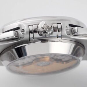 PATEK PHILIPPE NAUTILUS 5980 LUXURY REPLICA WATCHES BLUE DIAL STAINLESS STEEL 3K FACTORY 40MM 7 ĐỒNG HỒ PATEK PHILIPPE NAUTILUS 5980 REPLICA 11 DÂY THÉP 3K FACTORY 40MM (8)