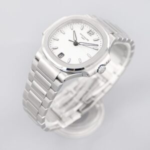 PATEK PHILIPPE NAUTILUS 7118 BEST REPLICA WATCHES WHITE DIAL 3K FACTORY 35.2MM 1 ĐỒNG HỒ PATEK PHILIPPE NAUTILUS 7118 REPLICA 11 WHITE DIAL 3K FACTORY 35 (1)