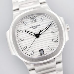 PATEK PHILIPPE NAUTILUS 7118 BEST REPLICA WATCHES WHITE DIAL 3K FACTORY 35.2MM 3 ĐỒNG HỒ PATEK PHILIPPE NAUTILUS 7118 REPLICA 11 WHITE DIAL 3K FACTORY 35 (4)