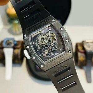 ĐỒNG HỒ NAM RICHARD MILLE RM055 REPLICA CAO CẤP NHÀ MÁY RM MẶT SỐ TRẮNG 45MM 4 ĐỒNG HỒ NAM RICHARD MILLE RM055 REPLICA CAO CẤP NHÀ MÁY RM MẶT SỐ TRẮNG 45MM