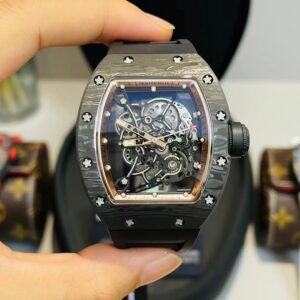 ĐỒNG HỒ NAM RICHARD MILLE RM055 REPLICA CAO CẤP NHÀ MÁY RM CARBON 45MM 1 ĐỒNG HỒ NAM RICHARD MILLE RM055 REPLICA CAO CẤP NHÀ MÁY RM CARBON 45MM