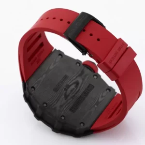 RICHARD MILLE RM35-01 IMITATION WATCHES BBR FACTORY RED RUBBER STRAP 44MM 5 ĐỒNG HỒ NAM RICHARD MILLE RM35-01 REPLICA 11 NHÀ MÁY BBR RED KNOB 44MM
