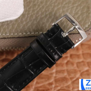 ĐỒNG HỒ NAM OMEGA DE VILLE FAKE CAO CẤP NHÀ MÁY AZ DÂY DA MẶT SỐ ĐEN 40MM 5 ĐỒNG HỒ NAM OMEGA DE VILLE FAKE CAO CẤP NHÀ MÁY AZ DÂY DA MẶT SỐ ĐEN 40MM