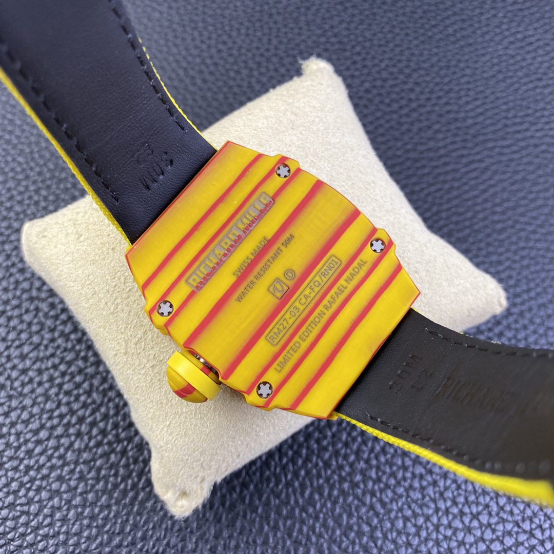 ĐỒNG HỒ NAM RICHARD MILLE RM27-03 REPLICA CAO CẤP NHÀ MÁY RM MÀU VÀNG 44MM ĐỒNG HỒ NAM RICHARD MILLE RM27-03 REPLICA CAO CẤP NHÀ MÁY RM MÀU VÀNG 44MM