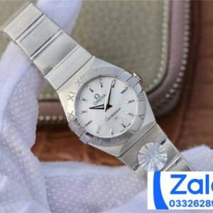 ĐỒNG HỒ NỮ OMEGA CONSTELLATION FAKE CAO CẤP NHÀ MÁY 3S VIỀN KHẮC KÍ TỰ 27MM 1 ĐỒNG HỒ NỮ OMEGA CONSTELLATION FAKE CAO CẤP NHÀ MÁY 3S VIỀN KHẮC KÍ TỰ 27MM