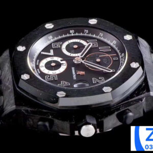 ĐỒNG HỒ NAM AUDEMARS PIGUET ROYAL OAK OFFSHORE 26470 REP NHÀ MÁY JF BLACK 42MM 3 ĐỒNG HỒ NAM AUDEMARS PIGUET ROYAL OAK OFFSHORE 26470 REP NHÀ MÁY JF BLACK 42MM