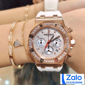 ĐỒNG HỒ NỮ AUDEMARS PIGUET ROYAL OAK OFFSHORE 26236 FAKE ROSE GOLD 37MM 6 ĐỒNG HỒ NỮ AUDEMARS PIGUET ROYAL OAK OFFSHORE 26236 FAKE ROSE GOLD 37MM