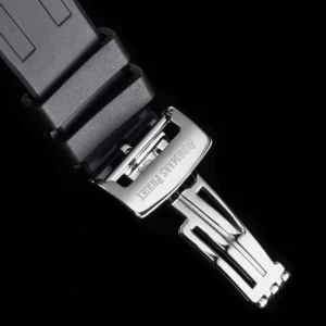 AUDEMARS PIGUET BEST COPIES WATCH ROYAL OAK R8 FACTORY RUBBER STRAP 41MM 5 ĐỒNG HỒ AUDEMARS PIGUET ROYAL OAK REPLICA 11 NHÀ MÁY R8 DÂY CAO SU 41MM