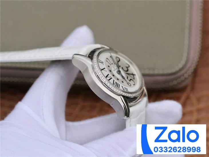 ĐỒNG HỒ NỮ AUDEMARS PIGUET 77303BC FAKE 1:1 MÀU TRẮNG DÂY DA 39.5MM ĐỒNG HỒ NỮ AUDEMARS PIGUET 77303BC FAKE 1:1 MÀU TRẮNG DÂY DA 39.5MM