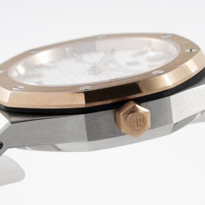 AUDEMARS PIGUET LUXURY REPLICAS WATCHES ROYAL OAK 77350ST BV FACTORY DEMI 34MM 3 ĐỒNG HỒ AUDEMARS PIGUET ROYAL OAK 77350ST NỮ FAKE 1:1 NHÀ MÁY BV DEMI 34MM