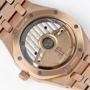 AUDEMARS PIGUET REPLICAS WATCHES ROYAL OAK 77350ST BV FACTORY ROSE GOLD 34MM 4 ĐỒNG HỒ AUDEMARS PIGUET ROYAL OAK 77350ST FAKE NHÀ MÁY BV VÀNG HỒNG 34MM