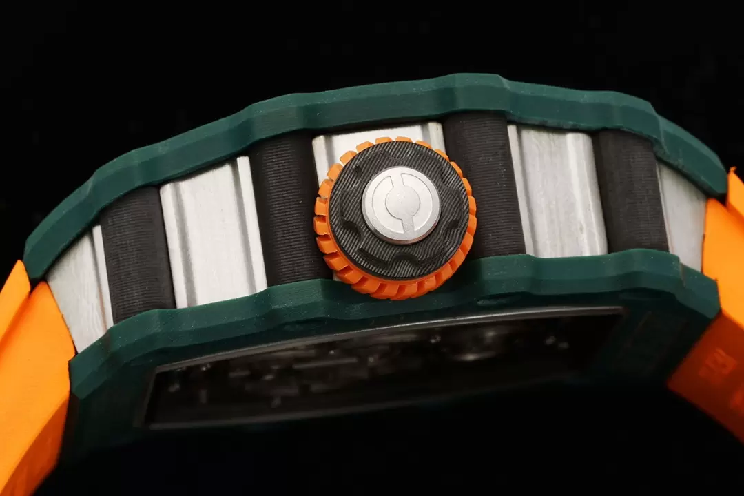 ĐỒNG HỒ NAM RICHARD MILLE RM21-02 REPLICA 1:1 DÂY CAO SU CAM 45MM ĐỒNG HỒ NAM RICHARD MILLE RM21-02 REPLICA 1:1 DÂY CAO SU CAM 45MM