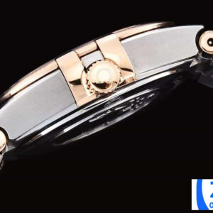 ĐỒNG HỒ NỮ OMEGA CONSTELLATION SUPER FAKE NHÀ MÁY GF CỌC SỐ ĐÍNH ĐÁ 25MM 2 ĐỒNG HỒ NỮ OMEGA CONSTELLATION SUPER FAKE NHÀ MÁY GF CỌC SỐ ĐÍNH ĐÁ 25MM