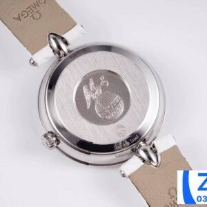 ĐỒNG HỒ NỮ OMEGA DE VILLE SUPER FAKE NHÀ MÁY GS THIẾT KẾ MẶT TRẮNG 27MM 4 ĐỒNG HỒ NỮ OMEGA DE VILLE SUPER FAKE NHÀ MÁY GS THIẾT KẾ MẶT TRẮNG 27MM