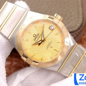 ĐỒNG HỒ NAM OMEGA CONSTELLATION FAKE 11 NHÀ MÁY VS FACTORY MẶT VÀNG 38MM 1 ĐỒNG HỒ NAM OMEGA CONSTELLATION FAKE 11 NHÀ MÁY VS FACTORY MẶT VÀNG 38MM