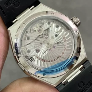 OMEGA CONSTELLATION LUXURY IMITATION WATCHES BLACK BEZEL LEATHER STRAP WHITE DIAL SBF FACTORY 41MM 4 ĐỒNG HỒ NAM OMEGA CONSTELLATION REPLCIA CAO CẤP NHÀ MÁY SBF FACTORY 41MM