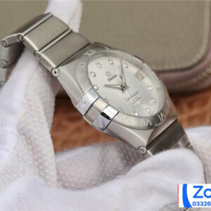 ĐỒNG HỒ NAM OMEGA CONSTELLATION SUPER FAKE NHÀ MÁY 3S ĐÍNH ĐÁ 38MM 2 ĐỒNG HỒ NAM OMEGA CONSTELLATION SUPER FAKE NHÀ MÁY 3S ĐÍNH ĐÁ 38MM