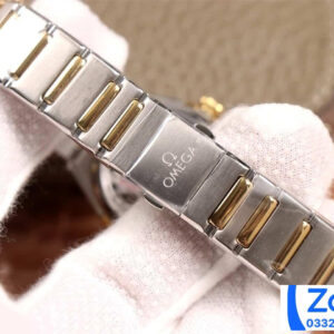 ĐỒNG HỒ NỮ OMEGA CONSTELLATION SUPER FAKE NHÀ MÁY 3S MẶT SỐ VÀNG 29MM 5 ĐỒNG HỒ NỮ OMEGA CONSTELLATION SUPER FAKE NHÀ MÁY 3S MẶT SỐ VÀNG 29MM