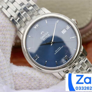 ĐỒNG HỒ NAM OMEGA DE VILLE FAKE CAO CẤP NHÀ MÁY VK MẶT SỐ XANH 36.8MM 1 ĐỒNG HỒ NAM OMEGA DE VILLE FAKE CAO CẤP NHÀ MÁY VK MẶT SỐ XANH 36.8MM