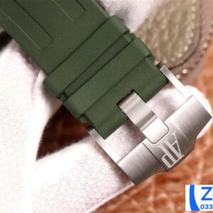 ĐỒNG HỒ NAM AUDEMARS PIGUET ROYAL OAK OFFSHORE 15710 REP 11 NHÀ MÁY JF XANH 42MM 5 ĐỒNG HỒ NAM AUDEMARS PIGUET ROYAL OAK OFFSHORE 15710 REP 11 NHÀ MÁY JF XANH 42MM