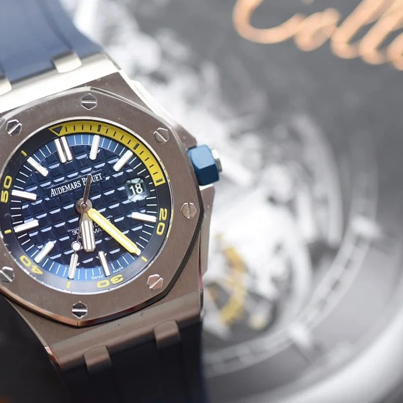 ĐỒNG HỒ NAM AUDEMARS PIGUET ROYAL OAK 15710 REPLICA NHÀ MÁY JF MẶT XANH 42MM ĐỒNG HỒ NAM AUDEMARS PIGUET ROYAL OAK 15710 REPLICA NHÀ MÁY JF MẶT XANH 42MM