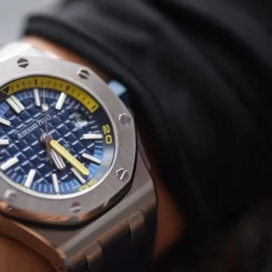 ĐỒNG HỒ NAM AUDEMARS PIGUET ROYAL OAK 15710 REPLICA NHÀ MÁY JF MẶT XANH 42MM 6 ĐỒNG HỒ NAM AUDEMARS PIGUET ROYAL OAK 15710 REPLICA NHÀ MÁY JF MẶT XANH 42MM