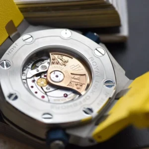 AUDEMARS PIGUET BEST REPLICA WATCHES ROYAL OAK 15710 JF FACTORY YELLOW 42MM 3 ĐỒNG HỒ NAM AUDEMARS PIGUET ROYAL OAK 15710 REPLICA 11 NHÀ MÁY JF VÀNG 42MM