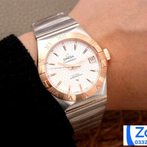 ĐỒNG HỒ NAM OMEGA CONSTELLATION FAKE 1:1 NHÀ MÁY VS FACTORY VÀNG HỒNG 38MM 6 ĐỒNG HỒ NAM OMEGA CONSTELLATION FAKE 1:1 NHÀ MÁY VS FACTORY VÀNG HỒNG 38MM