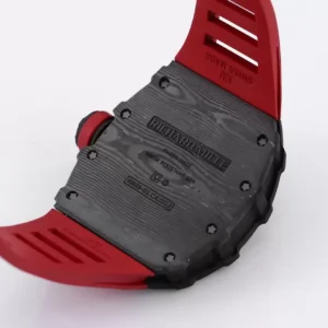 RICHARD MILLE RM35-01 IMITATION WATCHES BBR FACTORY RED RUBBER STRAP 44MM 4 ĐỒNG HỒ NAM RICHARD MILLE RM35-01 REPLICA 11 NHÀ MÁY BBR RED KNOB 44MM