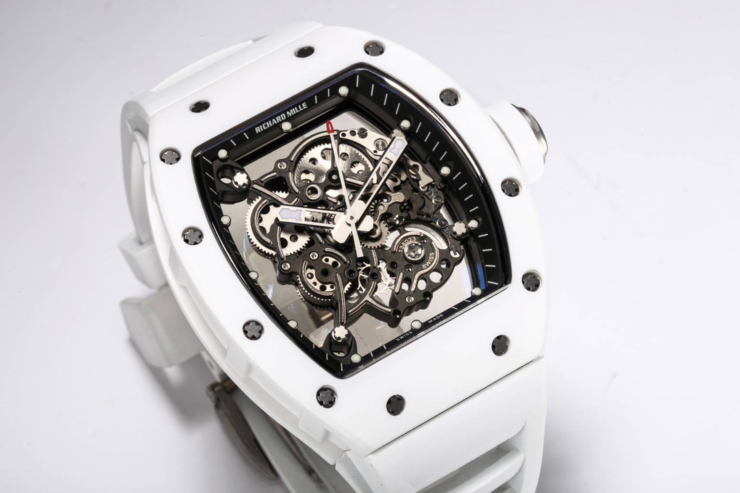 ĐỒNG HỒ NAM RICHARD MILLE RM055 REPLICA 11 NHÀ MÁY BBR V2 MÀU TRẮNG 45MM ĐỒNG HỒ NAM RICHARD MILLE RM055 REPLICA 11 NHÀ MÁY BBR V2 MÀU TRẮNG 45MM