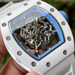 ĐỒNG HỒ NAM RICHARD MILLE RM055 REPLICA 1:1 NHÀ MÁY KV FACTORY NÚM XANH 45MM 2 ĐỒNG HỒ NAM RICHARD MILLE RM055 REPLICA 1:1 NHÀ MÁY KV FACTORY NÚM XANH 45MM