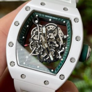 ĐỒNG HỒ NAM RICHARD MILLE RM055 REPLICA 1:1 NHÀ MÁY KV LỘ CƠ NÚM XANH 45MM 1 ĐỒNG HỒ NAM RICHARD MILLE RM055 REPLICA 1:1 NHÀ MÁY KV LỘ CƠ NÚM XANH 45MM
