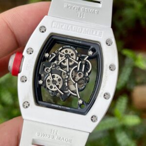 ĐỒNG HỒ NAM RICHARD MILLE RM055 REPLICA 1:1 NHÀ MÁY KV CERAMIC TRẮNG 45MM 4 ĐỒNG HỒ NAM RICHARD MILLE RM055 REPLICA 1:1 NHÀ MÁY KV CERAMIC TRẮNG 45MM