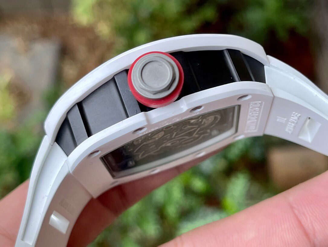 ĐỒNG HỒ NAM RICHARD MILLE RM055 REPLICA 1:1 NHÀ MÁY KV CERAMIC TRẮNG 45MM ĐỒNG HỒ NAM RICHARD MILLE RM055 REPLICA 1:1 NHÀ MÁY KV CERAMIC TRẮNG 45MM