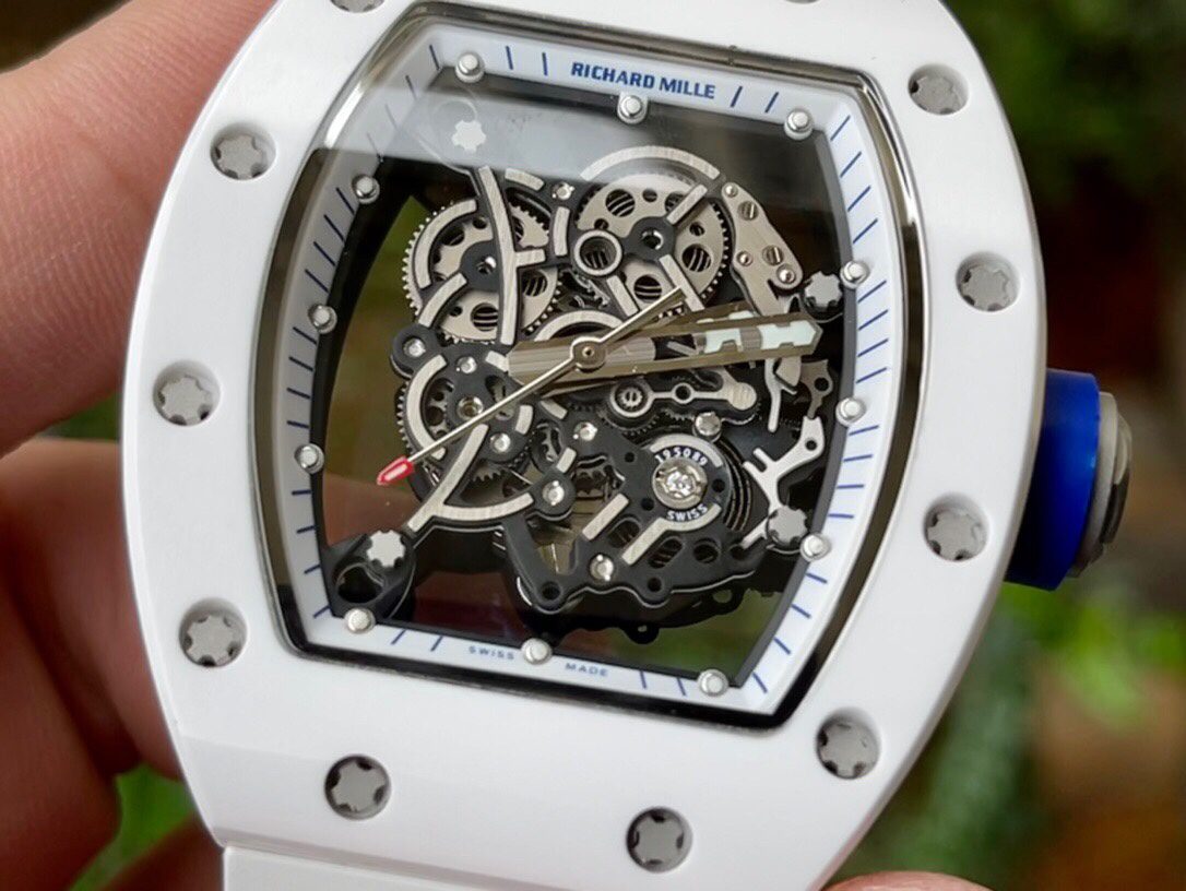 ĐỒNG HỒ NAM RICHARD MILLE RM055 REPLICA 11 NHÀ MÁY KV CERAMIC NÚM XANH 45MM ĐỒNG HỒ NAM RICHARD MILLE RM055 REPLICA 11 NHÀ MÁY KV CERAMIC NÚM XANH 45MM