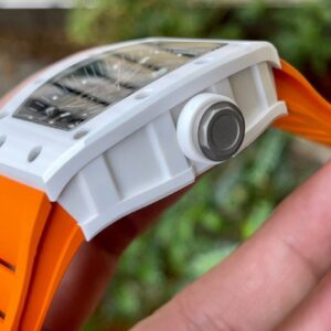 ĐỒNG HỒ NAM RICHARD MILLE RM055 REPLICA NHÀ MÁY KV CERAMIC MÀU CAM 45MM 2 ĐỒNG HỒ NAM RICHARD MILLE RM055 REPLICA NHÀ MÁY KV CERAMIC MÀU CAM 45MM