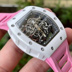 ĐỒNG HỒ NAM RICHARD MILLE RM055 REPLICA 11 NHÀ MÁY KV CERAMIC MÀU HỒNG 45MM 1 ĐỒNG HỒ NAM RICHARD MILLE RM055 REPLICA 11 NHÀ MÁY KV CERAMIC MÀU HỒNG 45MM